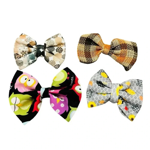 Dog Bows Bundle of 4 - Picture 1 of 3